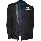 Chamarra Moto Dama Ht Cypher Larga, Color Azul Navy / Negro